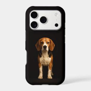 Noir 4 Luxe iPhone 17 Pro, Beagle Gentil