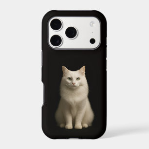 Noir 4 Luxe iPhone 17 Pro, Chat Turc d'Angora