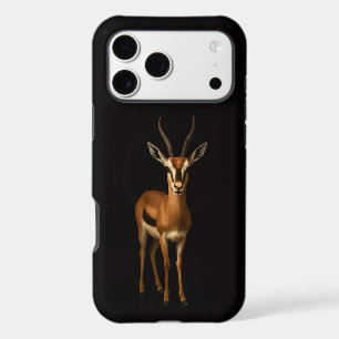 Noir 4 Luxe iPhone 17 Pro Max, Gazelle Élégante