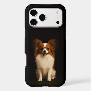 Noir 4 Luxe iPhone 17 Pro Max, Papillon Raffiné