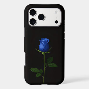 Noir 4 Luxe iPhone 17 Pro Max, Rose Bleu de Minuit