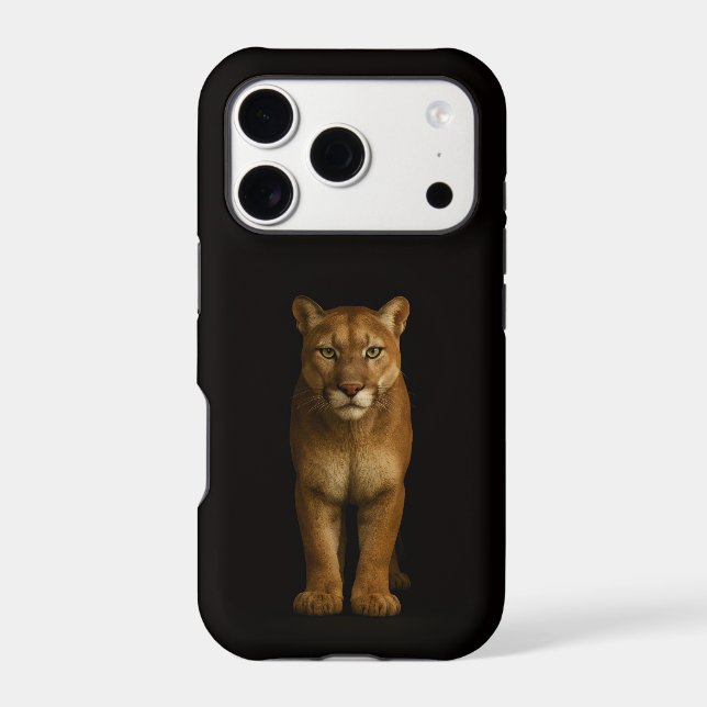 Noir 4 Luxe iPhone 17 Pro, Puma Prime Silencieux (Verso)