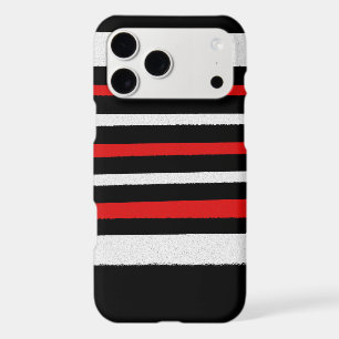 Noir Blanc Rouge Cool Motifs simples