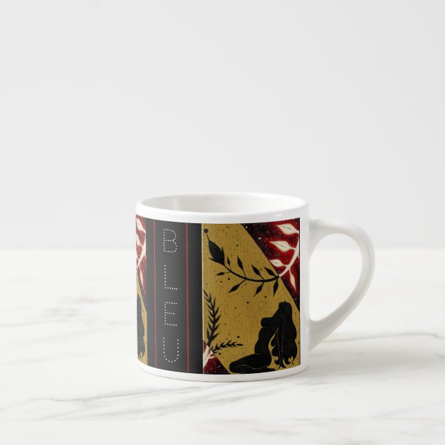 Noir Bleu "Silhouette Series" Mug (Right)