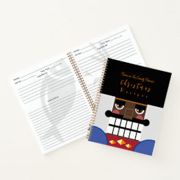 Noir Brown Nutcracker Recettes de Noël Livre de re