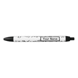 Noir Cadeau pour les notes de tambour de stylo