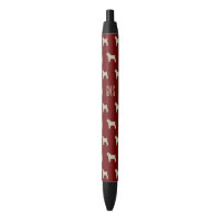 Carlins adorables races de chiens Motif Stylo mono