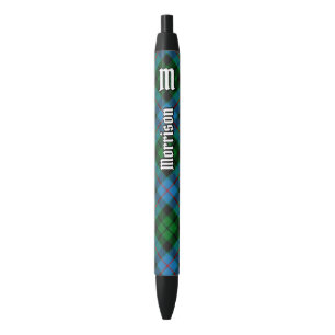 Noir Clan Morrison Chasse Stylo À Encre Tartan