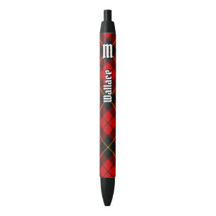 Noir Clan Wallace Stylo Tartan
