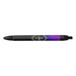 Noir Conception à la mode de stylo de salon de