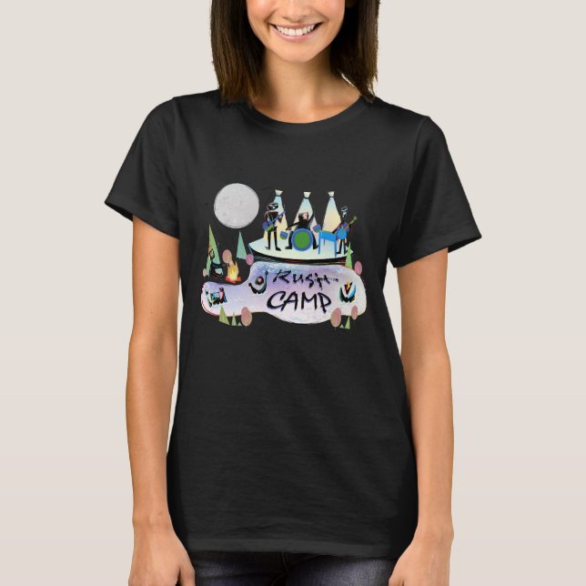 Noir de base RushCamp du T-shirt des femmes ! 2019 (Devant)