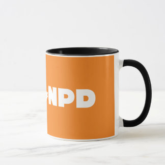 Noir de NDP tasse de sonnerie de 11 onces