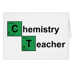 Noir de professeur de chimie