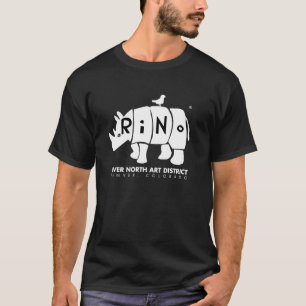 NOIR de T-shirt de RiNo
