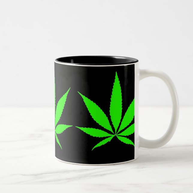 noir de tasse de potleaf (Droit)
