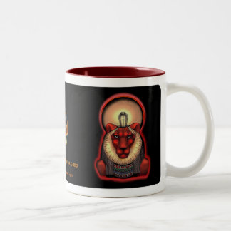 Noir de tasse de Sekhmet, 11oz.