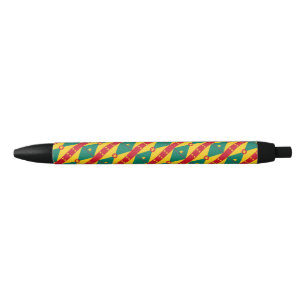 Noir Drapeau Grenade stylo