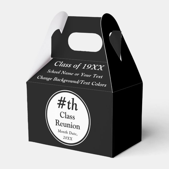Noir et blanc, Ballotins de réunion de classe (Verso)