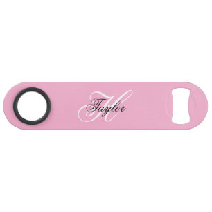 Noir et blanc Fatigue Monogramme rose