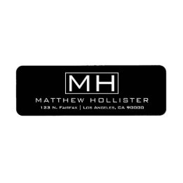 Noir et blanc moderne