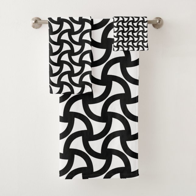 Noir et blanc moderne élégant (En situation)