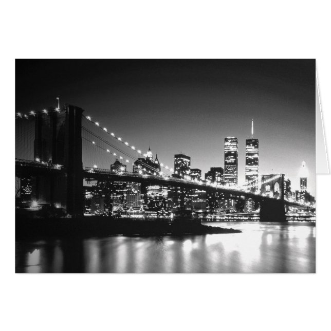 Noir et blanc New York City (Devant horizontal)