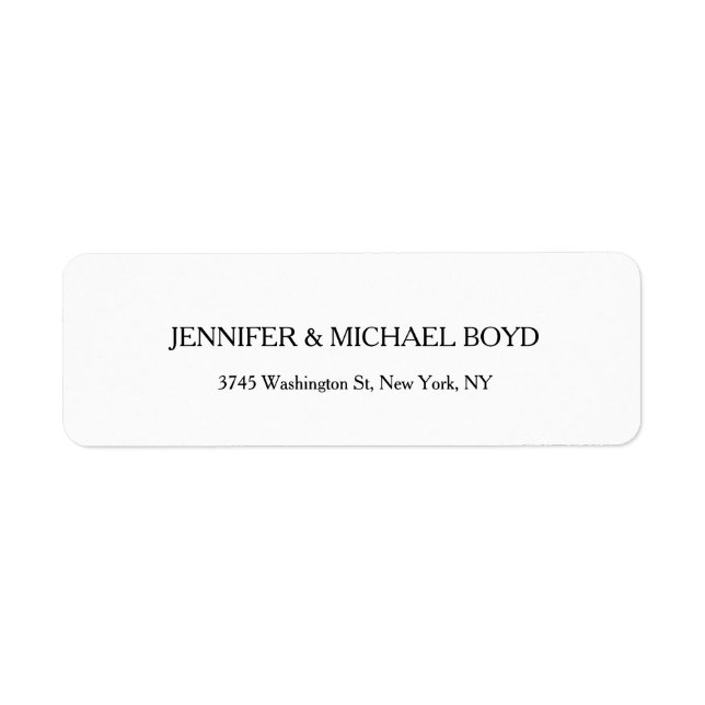 Noir et blanc Unique Retro Classic Nom de famille (Devant)