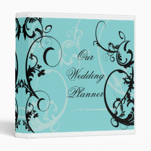 Noir et classeur de wedding planner de Florish de