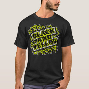 Noir et jaune -- T-shirt