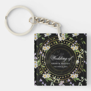 Noir et Or Floral, Mariage