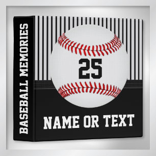 Noir Gris, Classeurs de Cartes de Baseball Personn