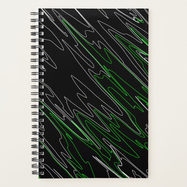 Noir marbré vert (Devant)