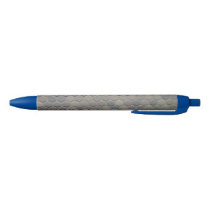 Noir Nuances de stylo Motif bleu