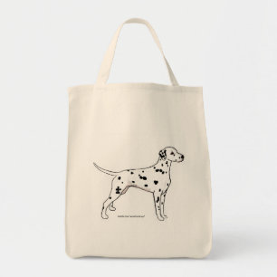 (Noir repéré) sac dalmatien