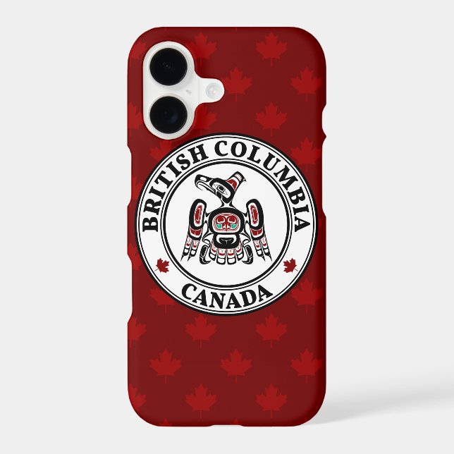 Noir rouge autochtone Kaigani Thunderbird (Verso)