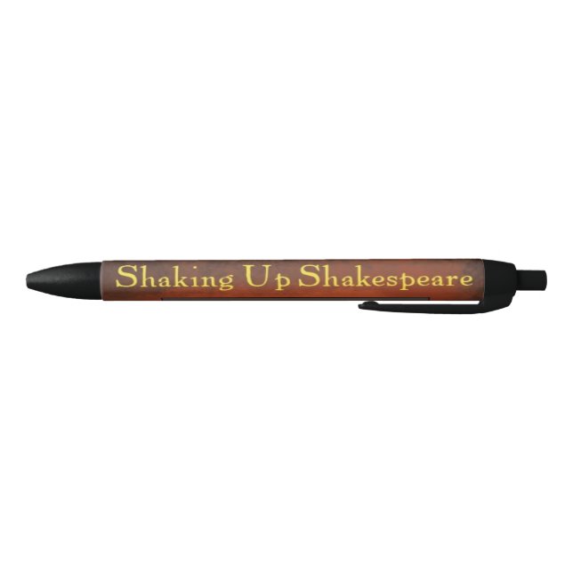 Noir Secouer le stylo Shakespeare (Bas)
