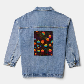 Noir Spectrum Tee Denim Jacket