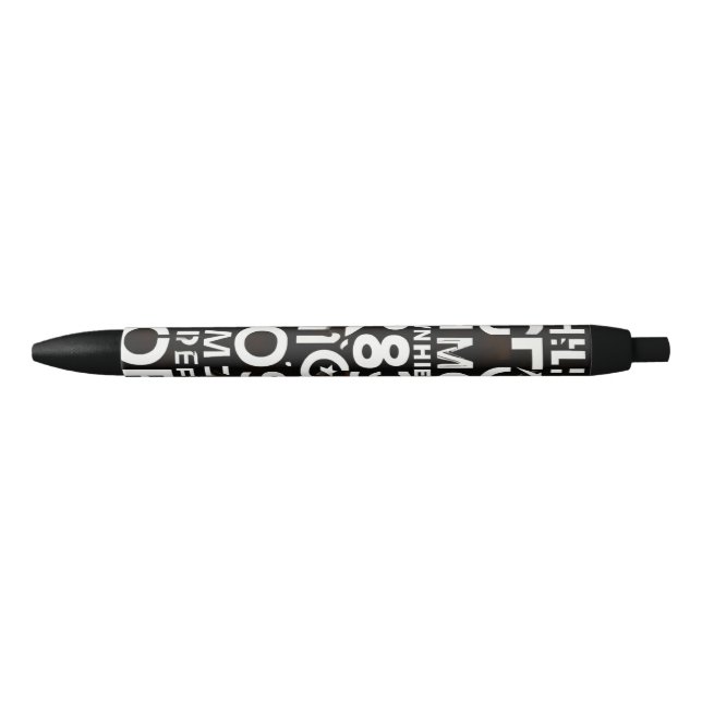 Noir stylo (Devant)