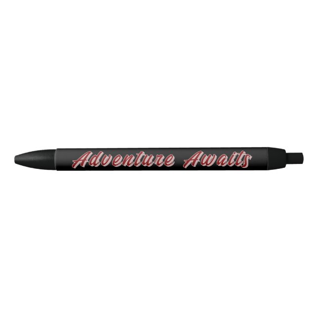 Noir Stylo à bille d'Adventure (Devant)