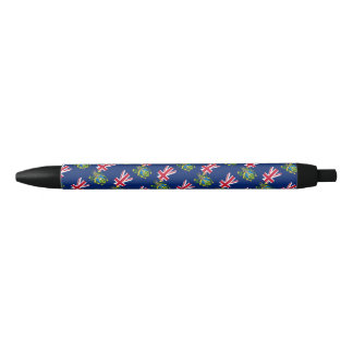Noir Stylo à bille des îles Pitcairn