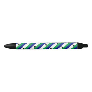 Noir Stylo à bille du Lesotho