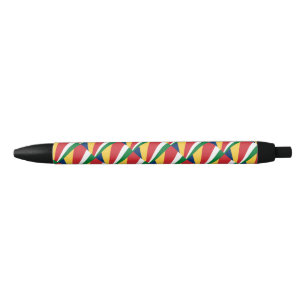 Noir Stylo à bille du pavillon des Seychelles