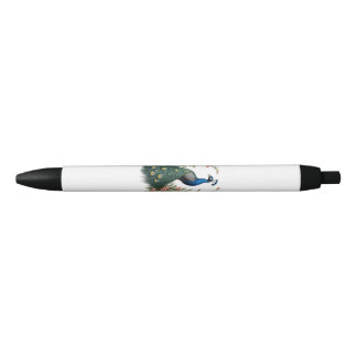 Noir Stylo à bille Elegance Peacock