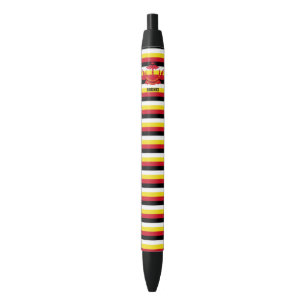 Noir Stylo à encre noire patriotique avec drapeau de Br