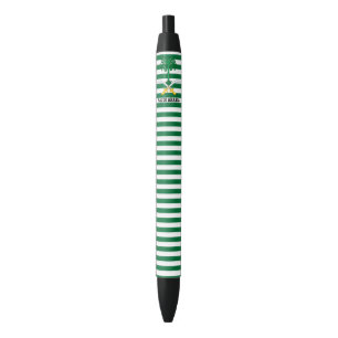 Noir Stylo à encre noire patriotique avec drapeau de l'