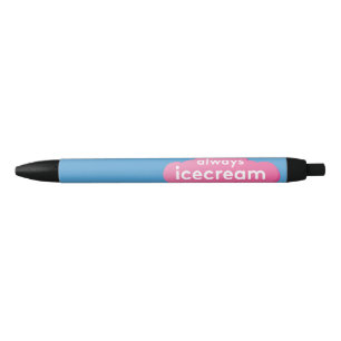 Noir Stylo à glace