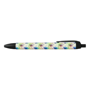 Noir Stylo à papillons d'aquarelle n° 2