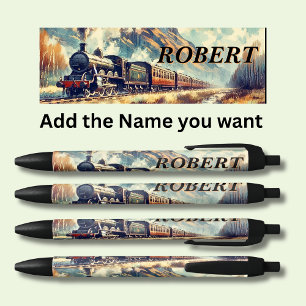 Noir Stylo à vapeur personnalisé