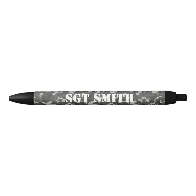 Noir Stylo CAMO militaire (Devant)