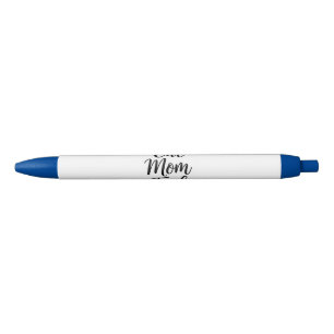Noir Stylo Cat Mom Fuel - Cadeau drôle pour femme amate